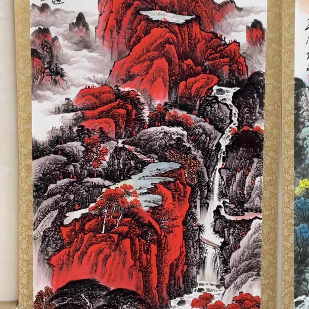 爱***舍国画老师手笔手绘作品y