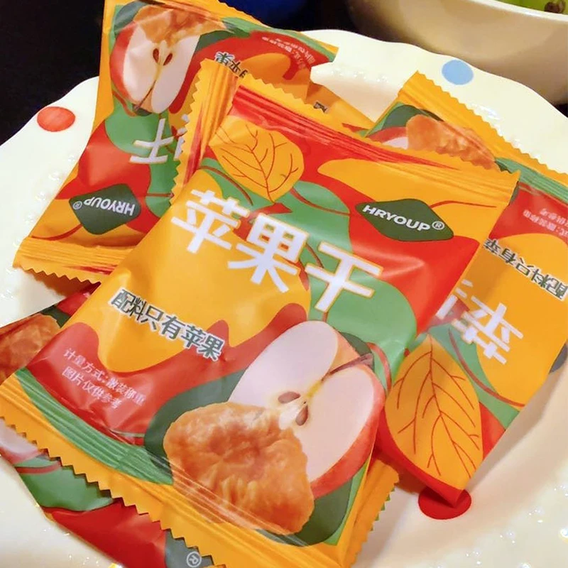 【盒子鲜生】15g/包 三蒸三晒苹果干 烟台红富士 独立包装口感软糯