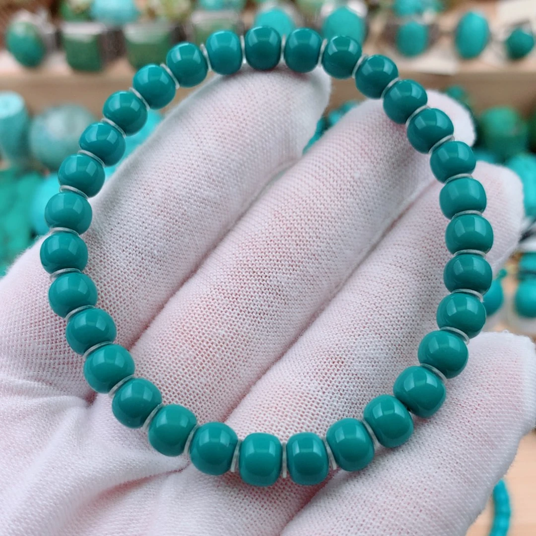 未镶嵌绿松石颈饰6.5mm