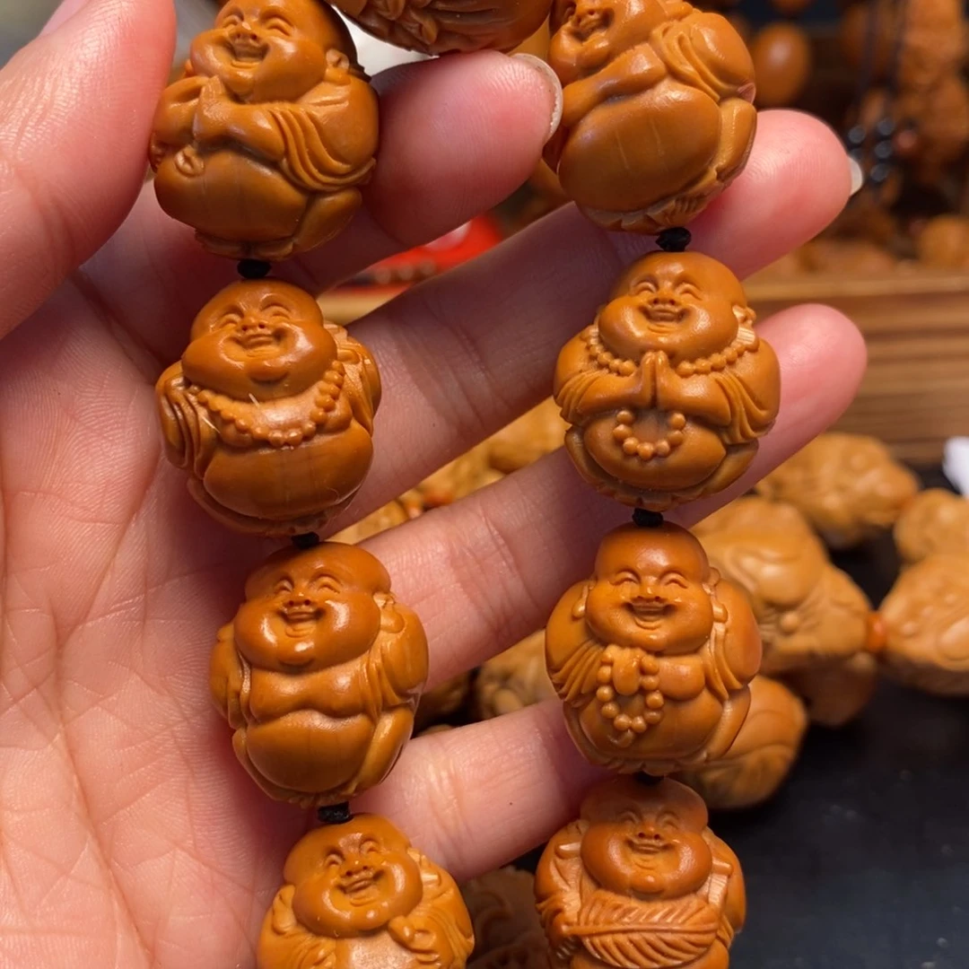 橄榄核手串/手链弥勒佛
