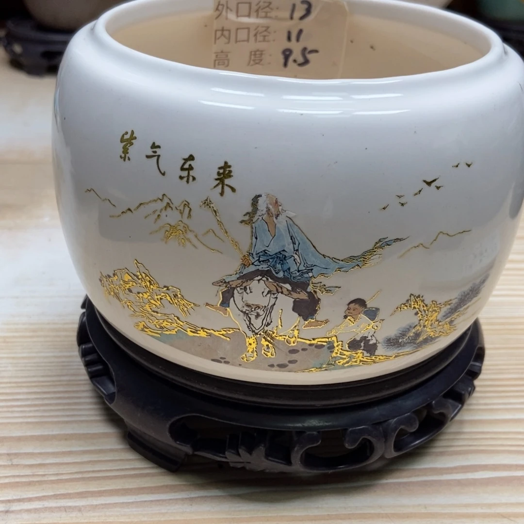 瓷片陶瓷花盆陶瓷艺术
