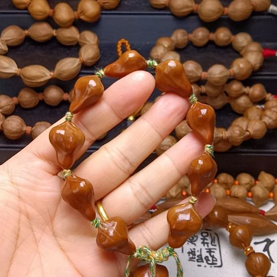 单***馨手串/手链橄榄核橄榄核手串铁核异形1.5+