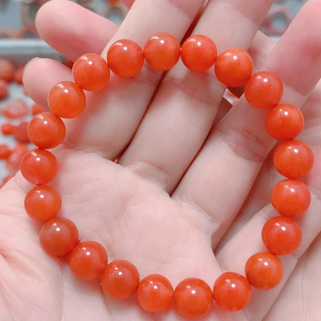 手串未镶嵌南红玛瑙