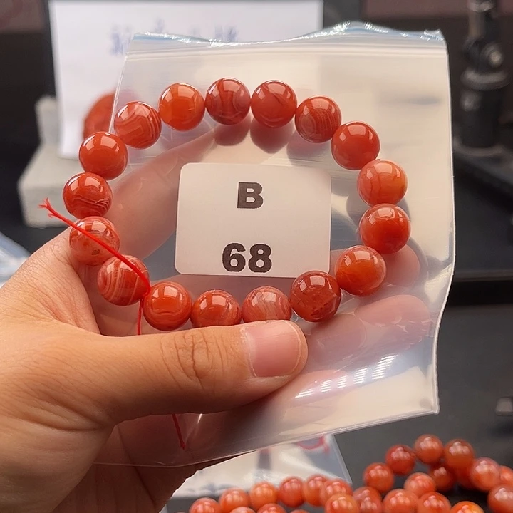 未镶嵌多样性发货默认微瑕12m m南红玛瑙