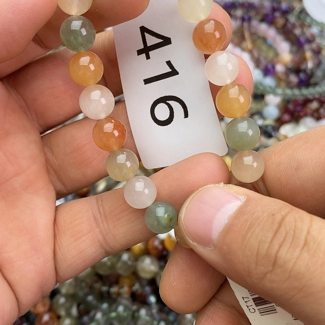 水晶未镶嵌手链手链