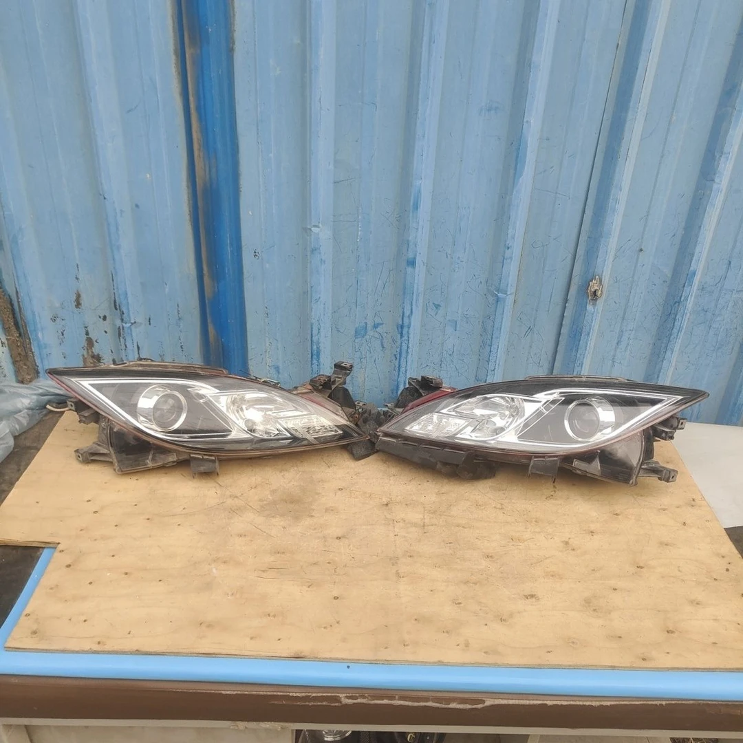 8新  适用马自达6睿翼低配卤素大灯前置照明灯前大灯二手拆车件