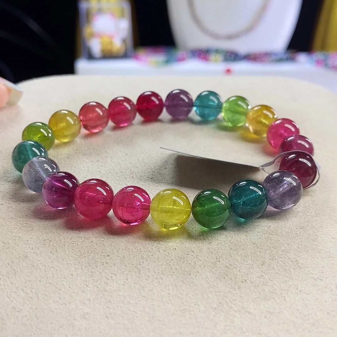 手链未镶嵌碧玺荧光