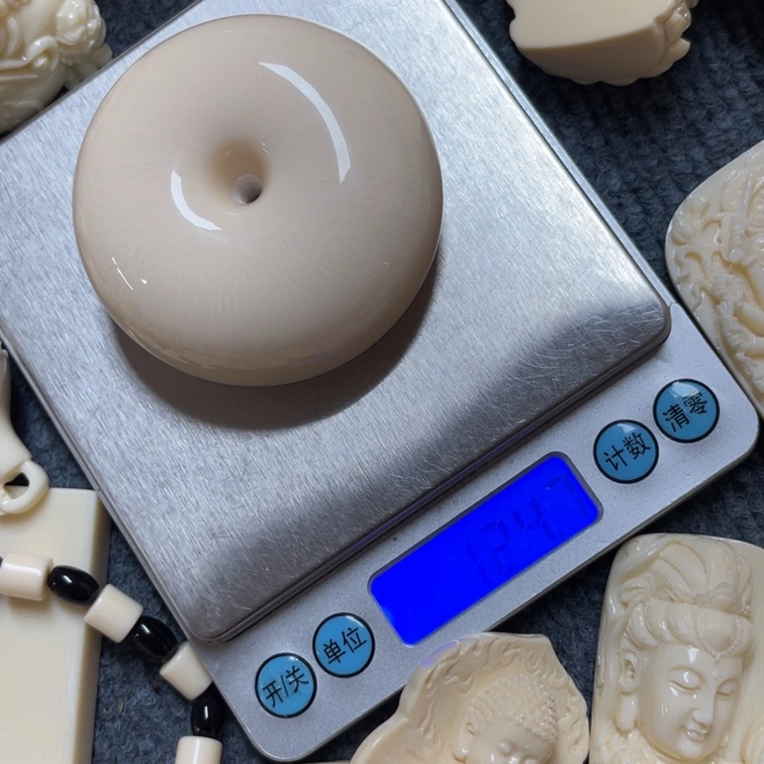 把件猛犸象牙6.0面包圈