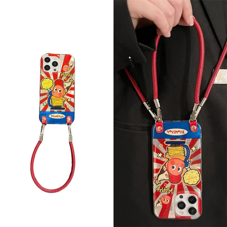 创意漩涡你超棒灯泡星星人适用iPhone16promax手机壳苹果15pro新