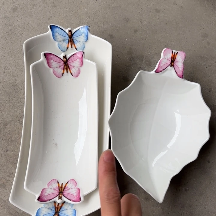 碟微瑕介意勿拍……3件套