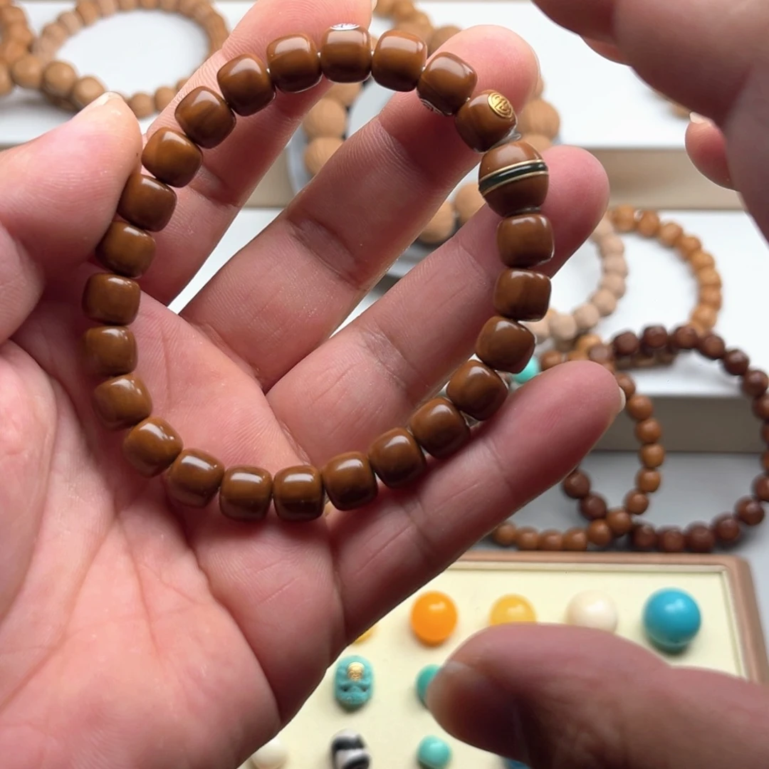 紫***紫猴头核桃吊坠道珠