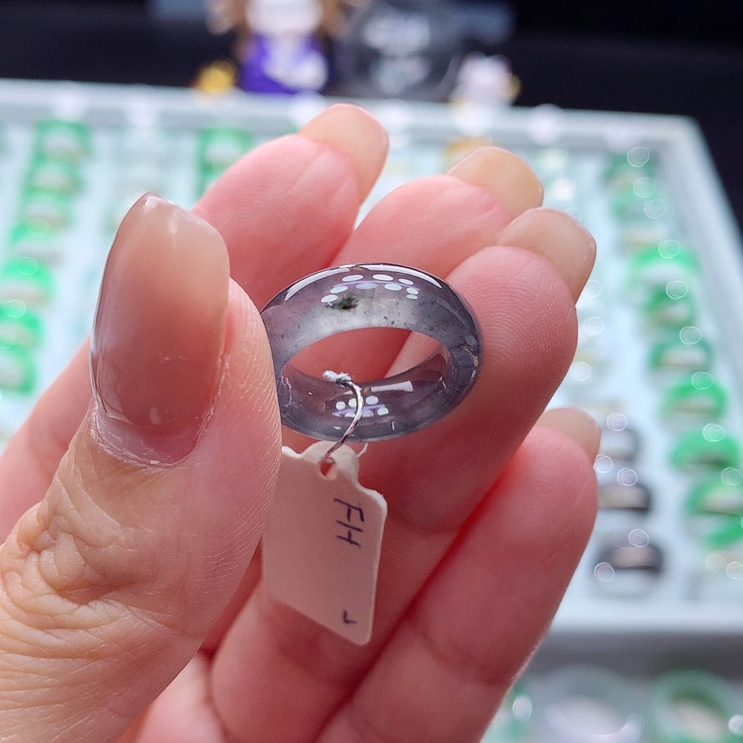 未镶嵌戒指翡翠5号