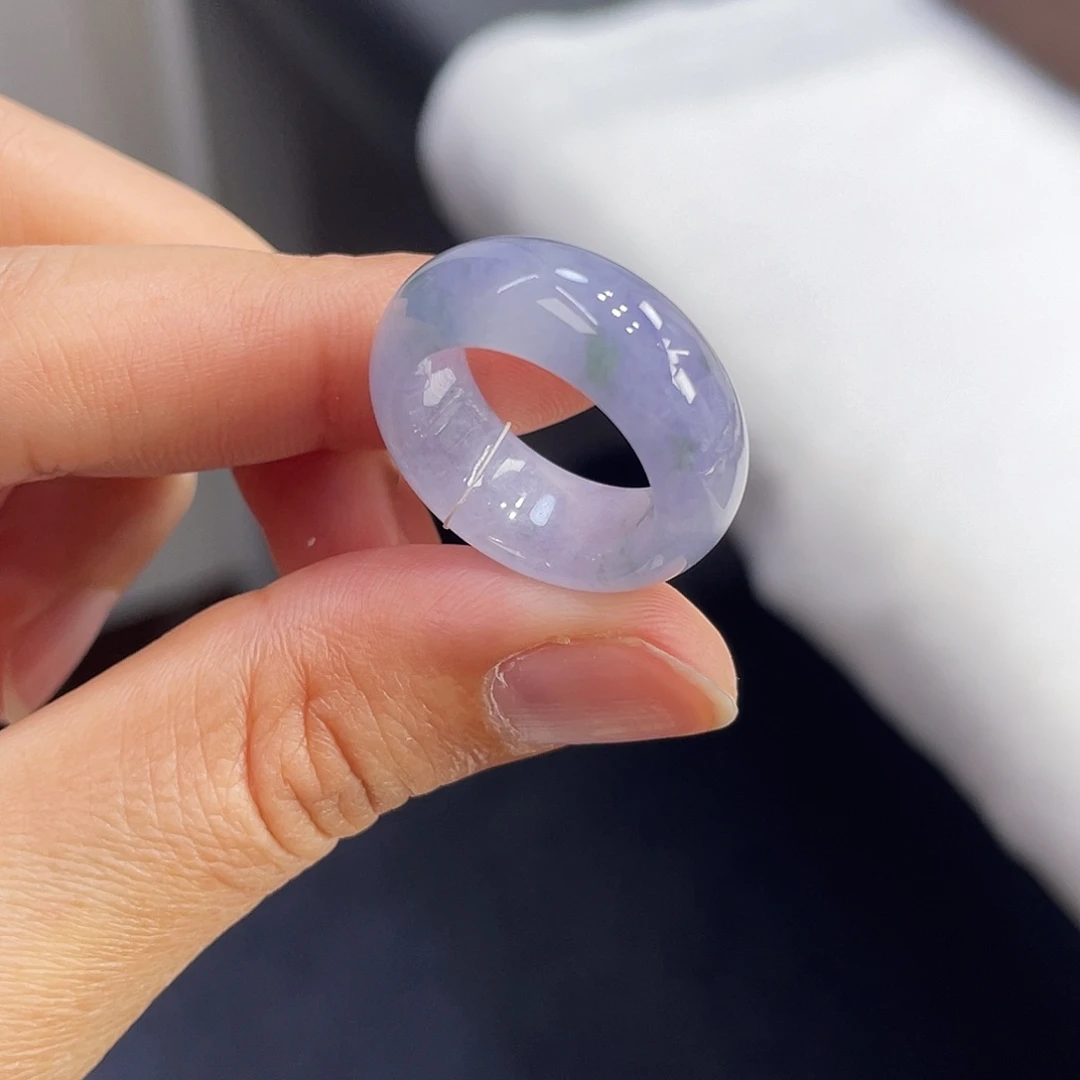 翡翠未镶嵌戒指12号