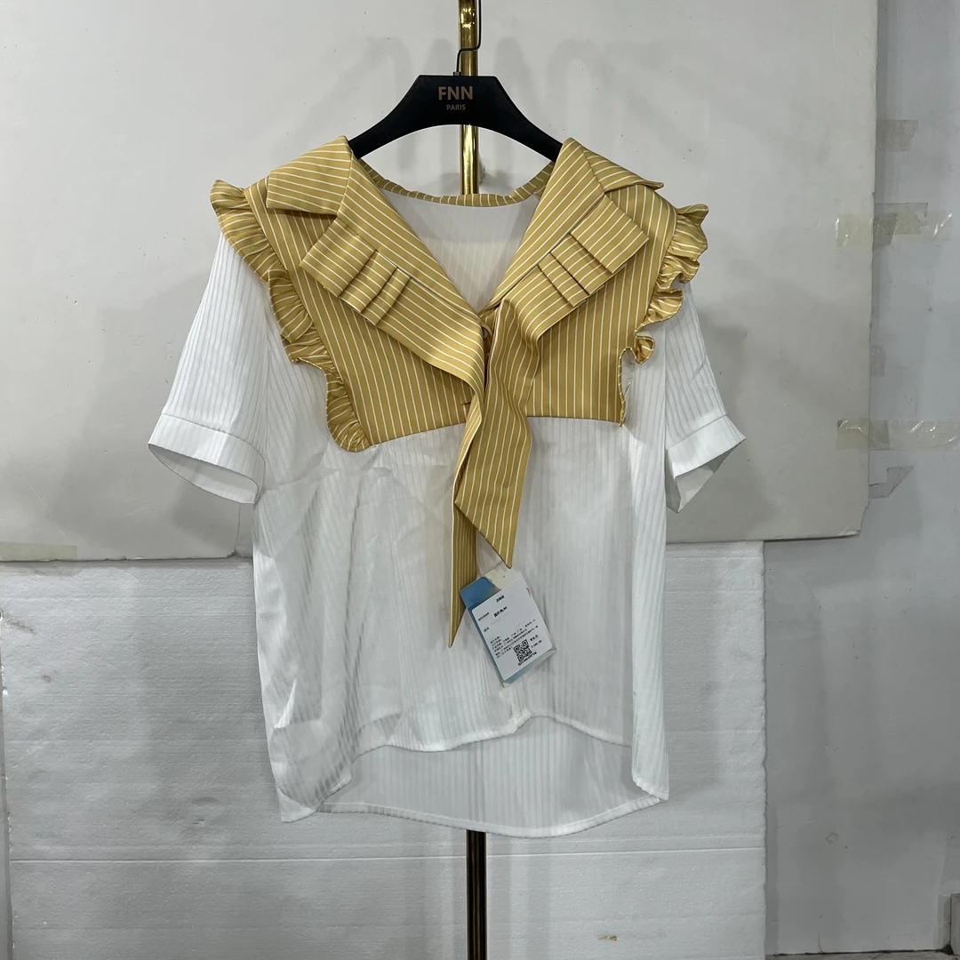 芙娜妮轻奢2024新款夏季高级气质时尚感网红名媛女装Q2510449