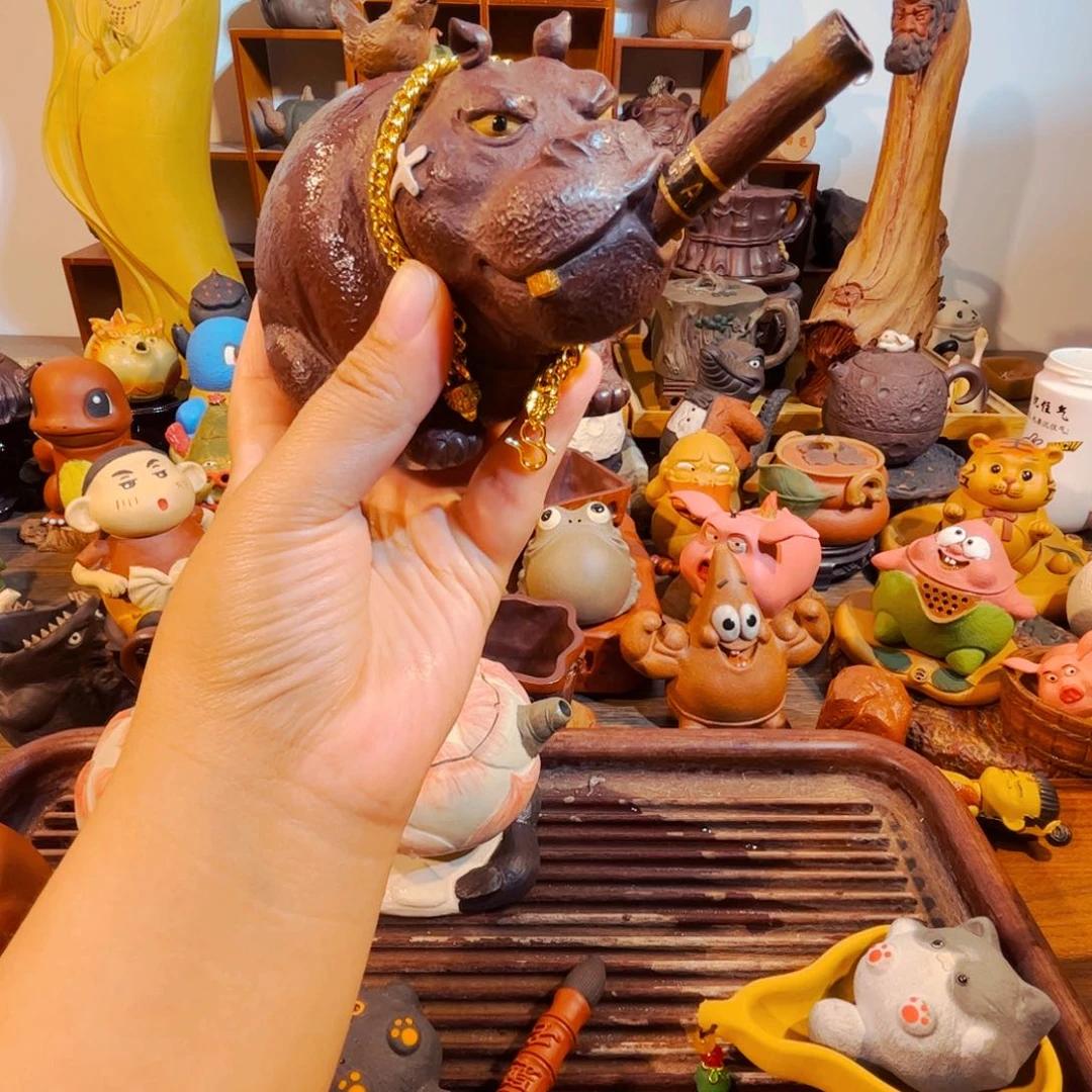 茶壶红泥猎*李纯手工制作方法可以