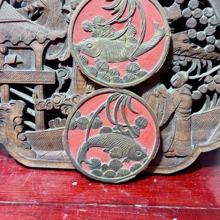 福***顺木木雕工艺品摆件