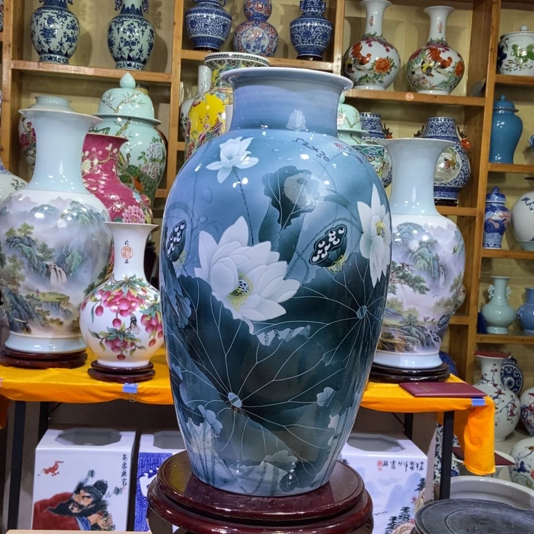 景德镇陶瓷花瓶摆件