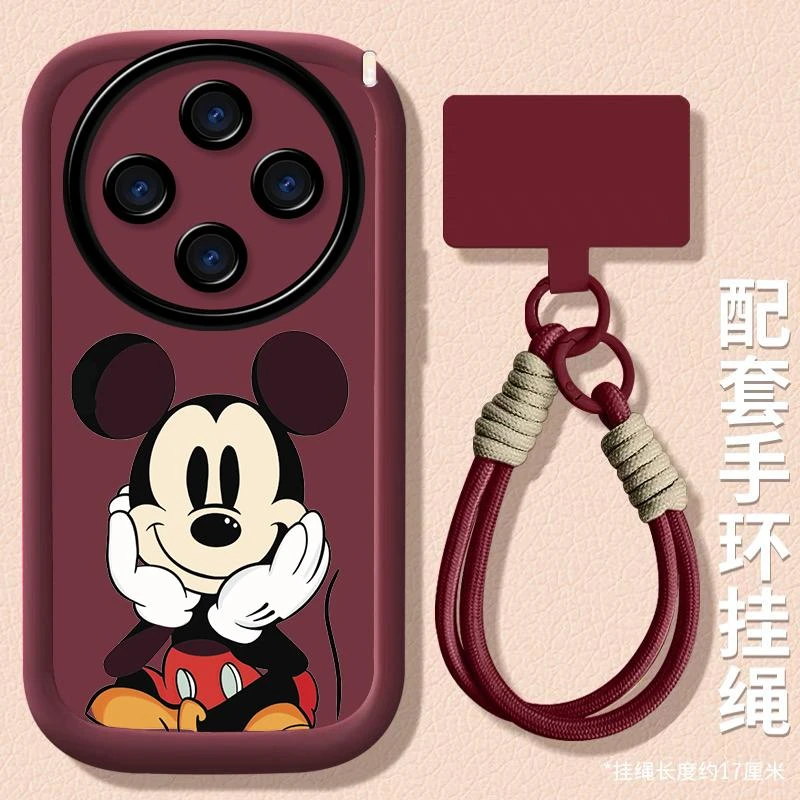 微笑托脸米奇适用vivox200pro手机壳x100spro手机套高级感vivox90