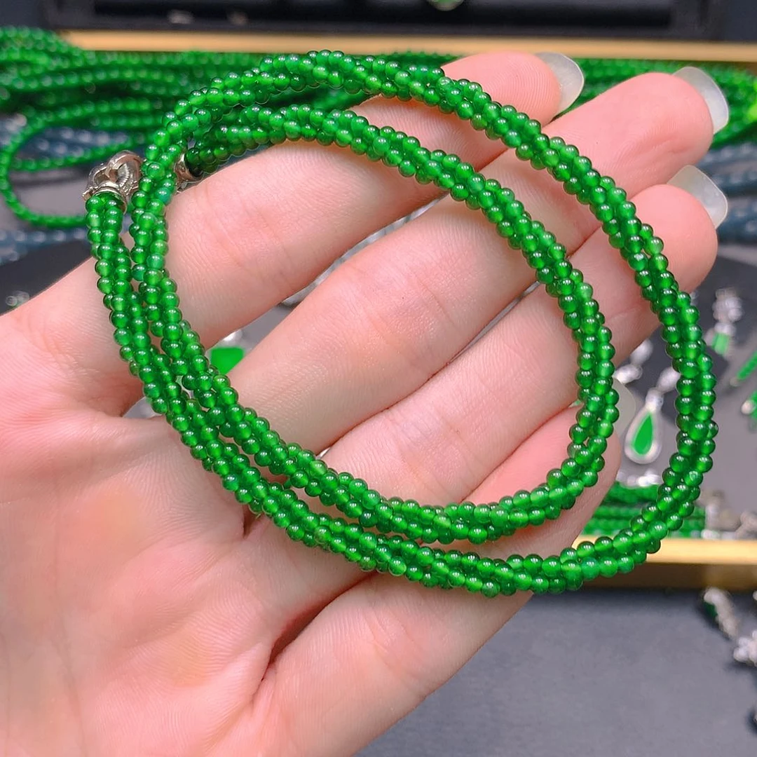 未镶嵌手链翡翠天然