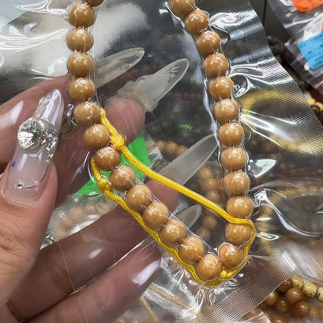 手串星月菩提53傲世龙脊菩提8圆手持