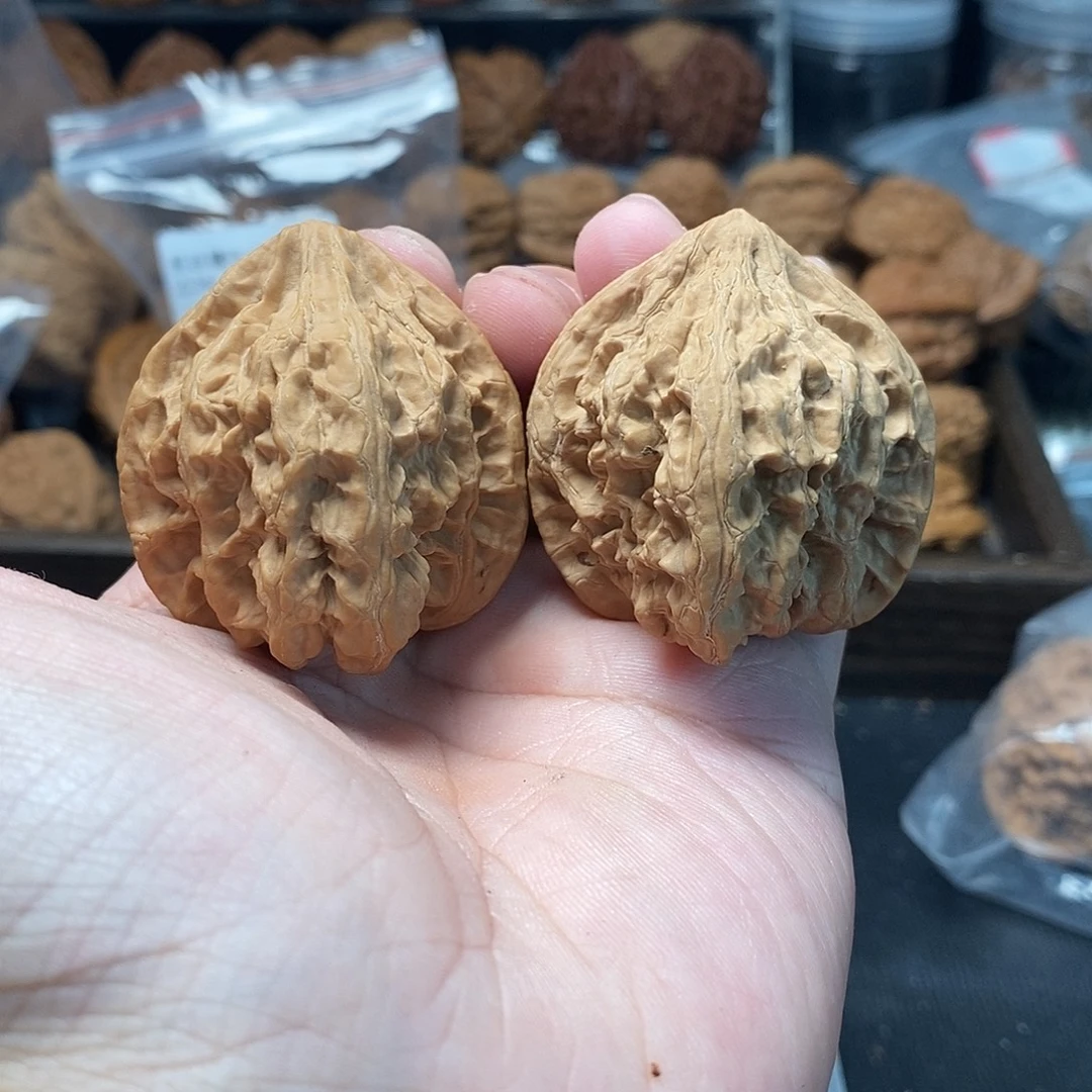 1文玩核桃火焰马蹄41-451