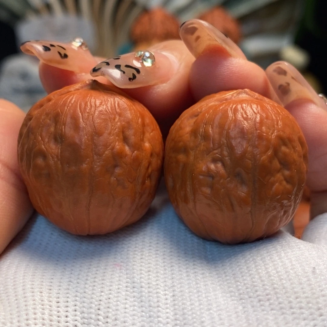 文玩核桃把件小铁锤