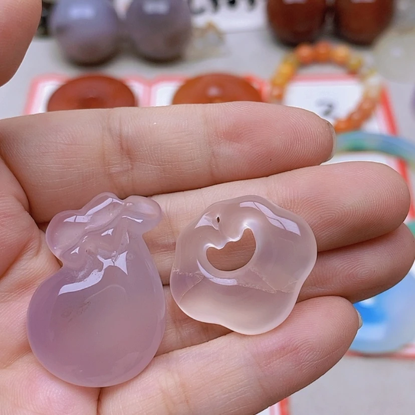 【闪购商品】未镶嵌玛瑙/玉髓珠宝半成品美****）