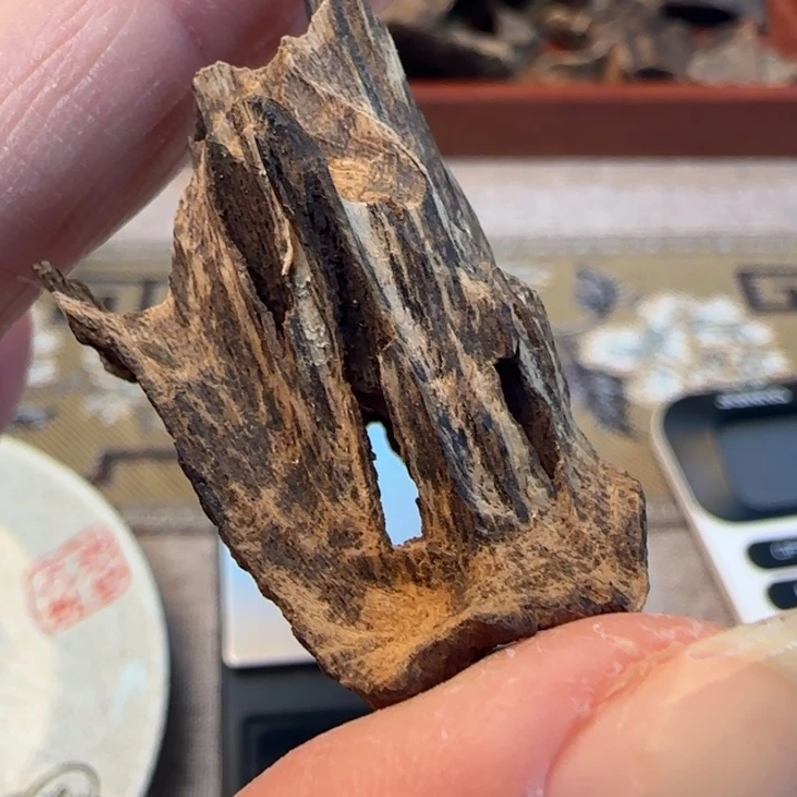 摆件沉香海南霸王岭沉水包头2.96克