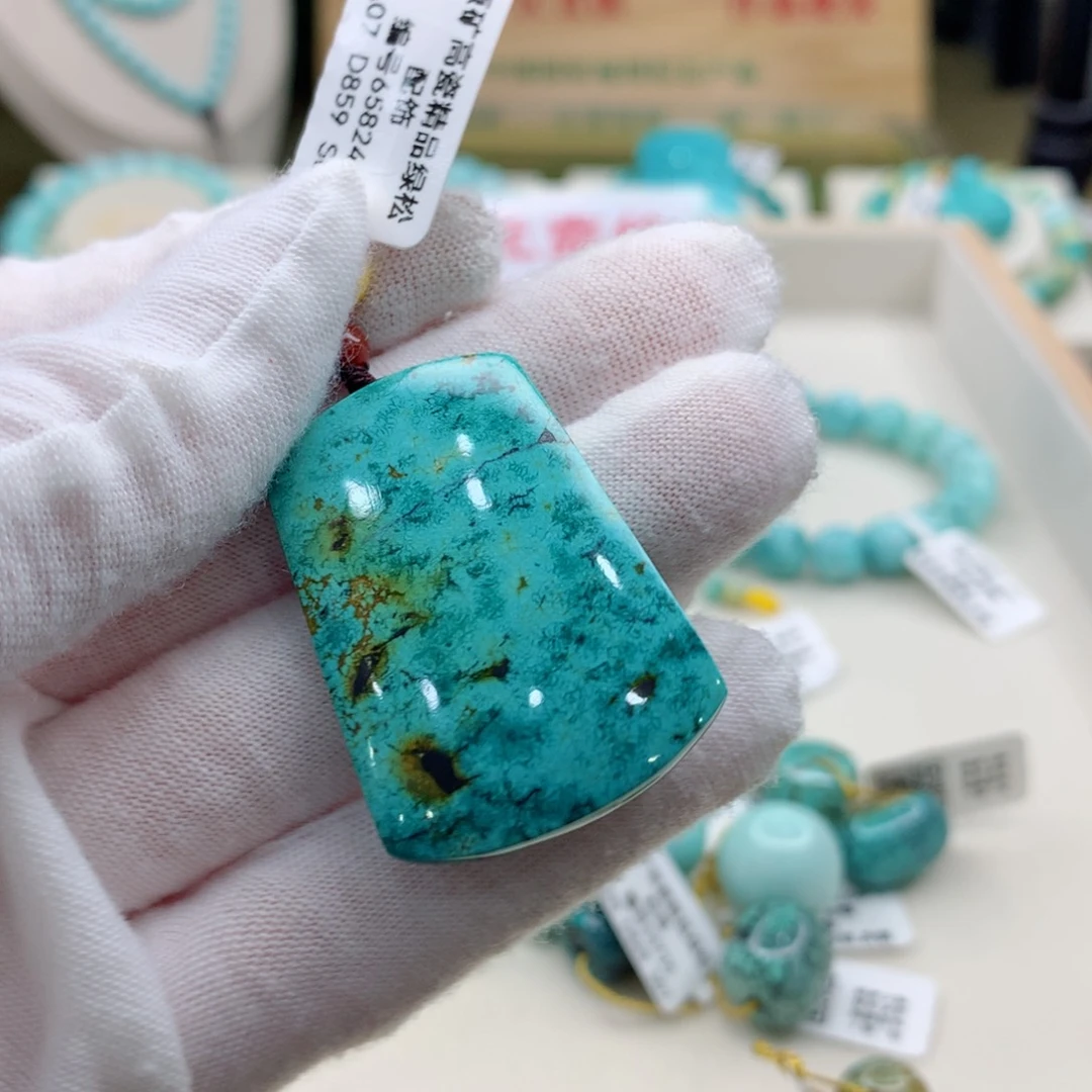 绿松石珠宝奇石未镶嵌