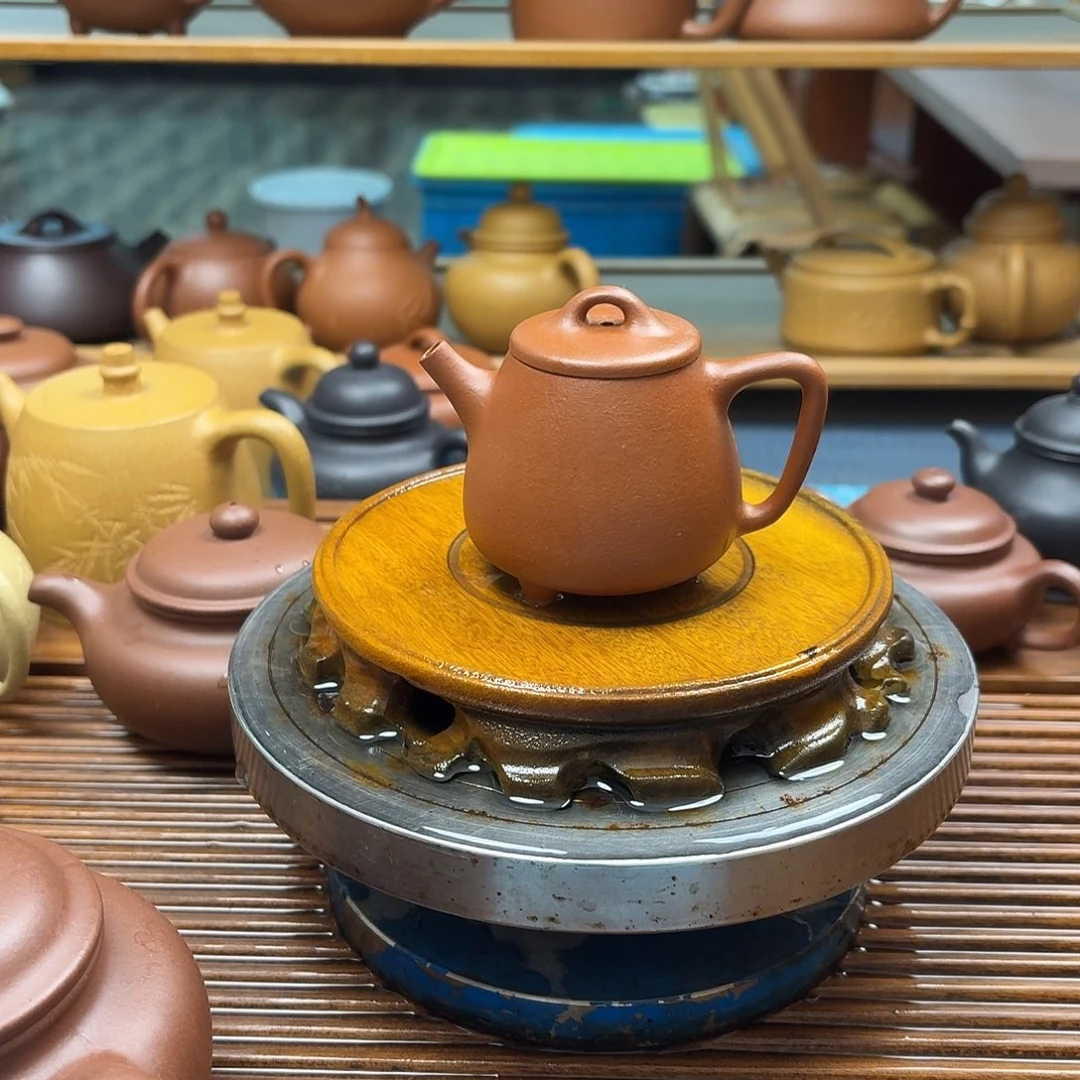 茶壶紫砂半手一个