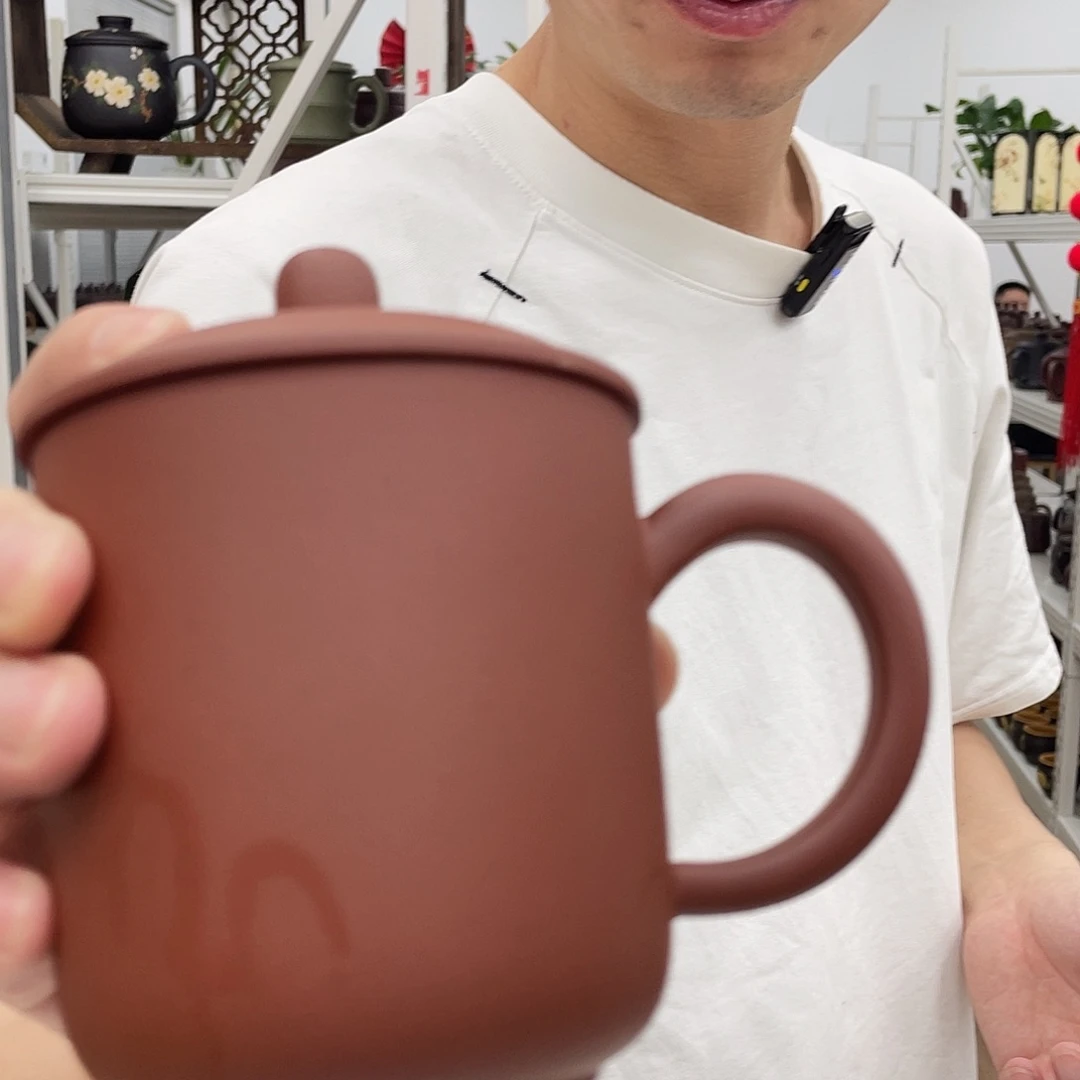 宜兴紫砂盖杯杯杯