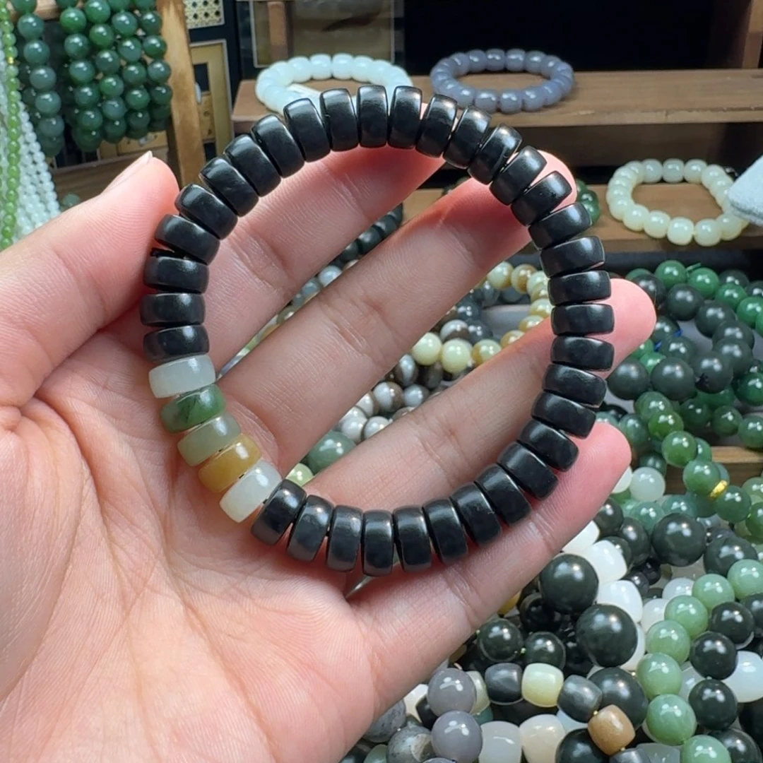 和田玉手链未镶嵌