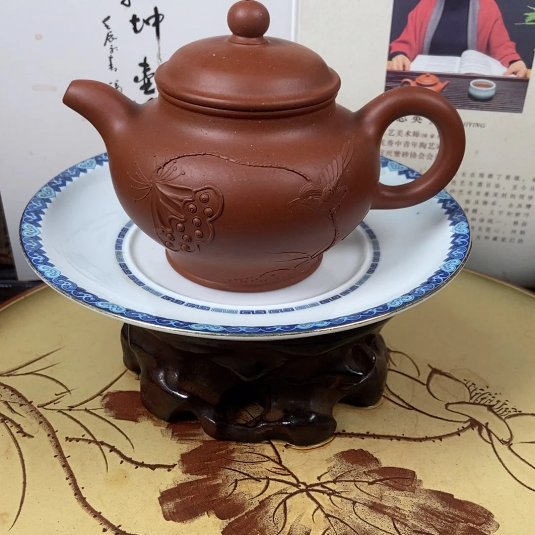 紫砂茶壶全手微瑕220