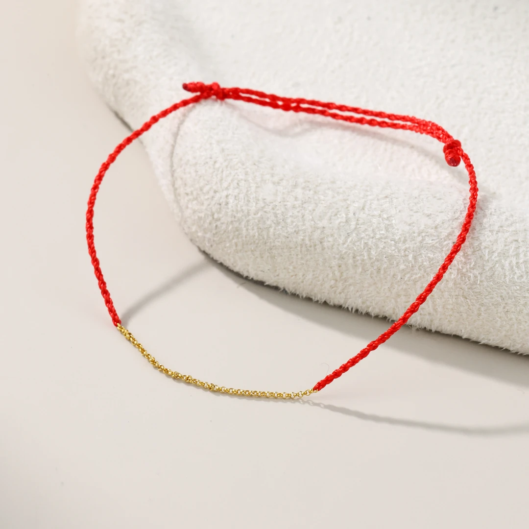 【举石臻选】TA0615-222-204个性手绳18k（一件）E