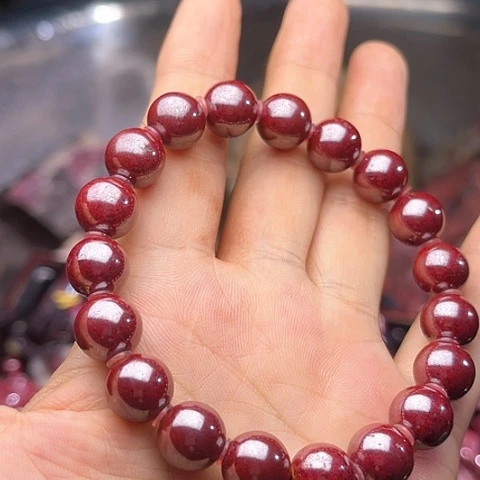 【闪购商品】天然辰砂M*y天然原矿朱砂手串10