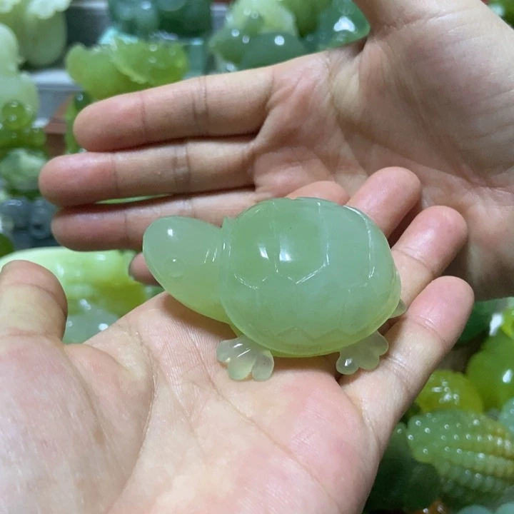 【闪购商品】未镶嵌蛇纹石玉把件…***…