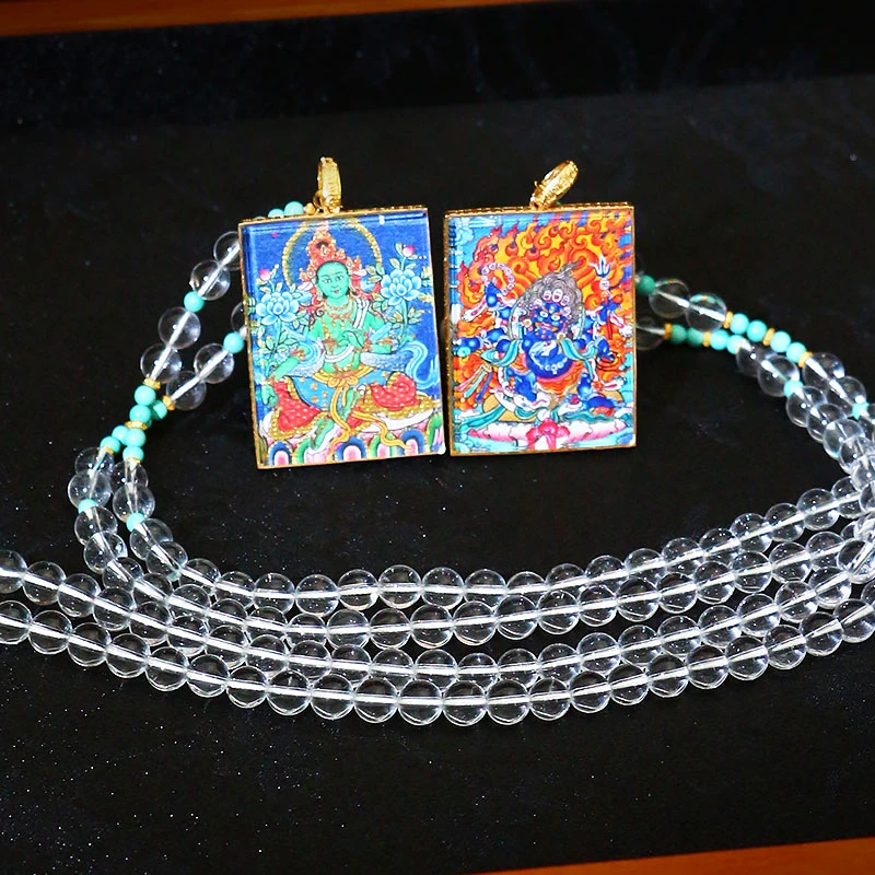 唐卡吊坠【6085D】多样性发一