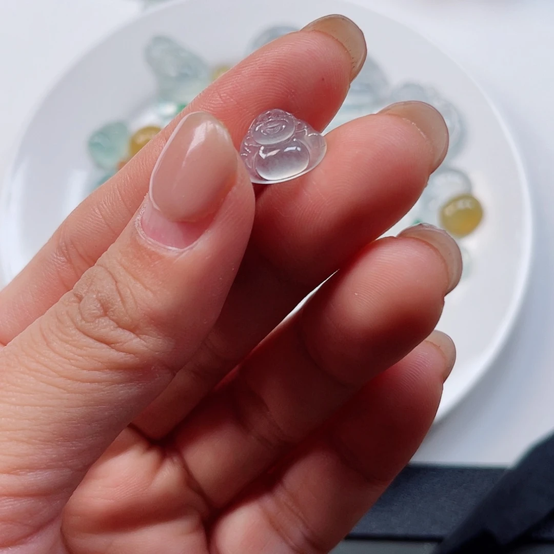 翡翠裸石纯天然A货缅甸翡翠