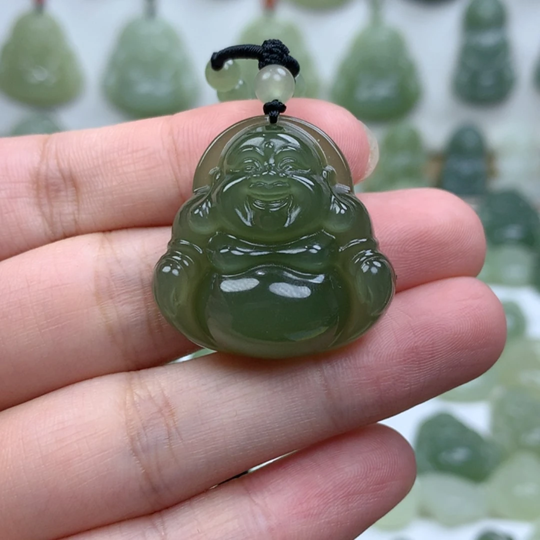 【闪购商品】和田玉未镶嵌颈饰依*?