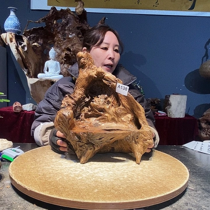 勇**起138株木的随行的根艺