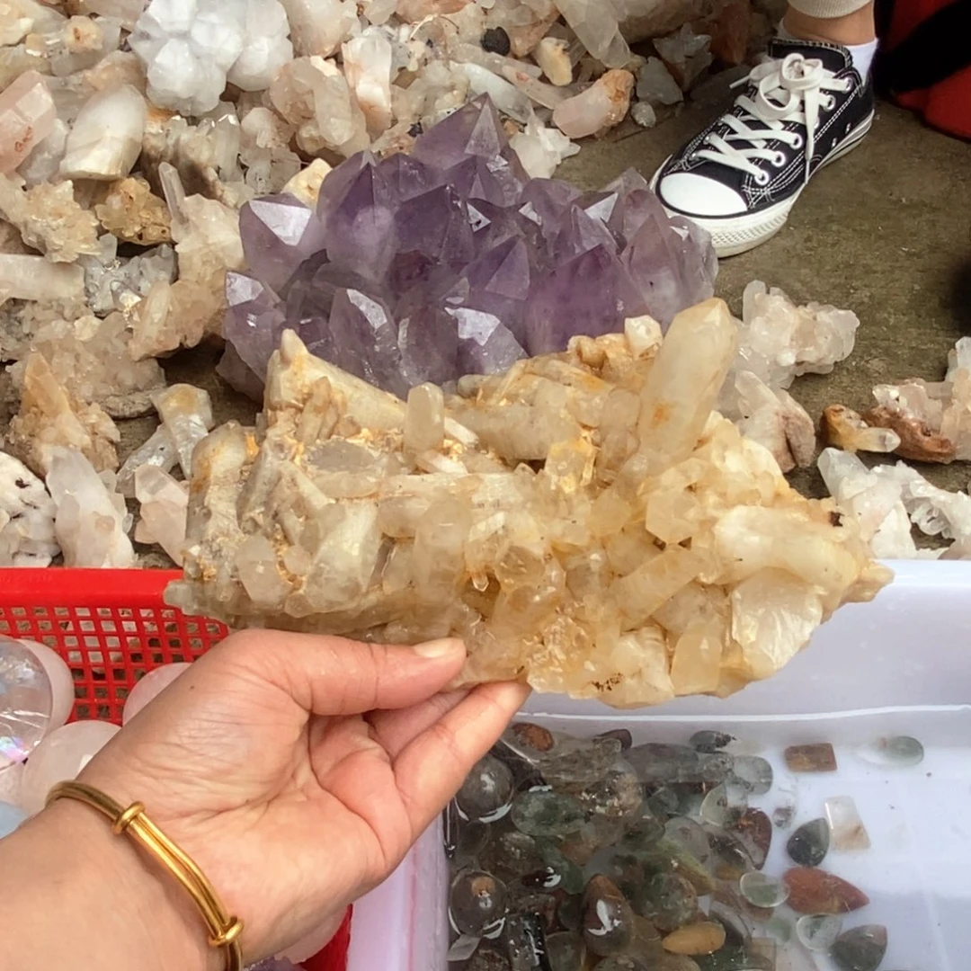 水晶原石摆件未镶嵌水晶