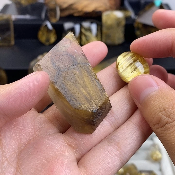竹***徒未镶嵌珠宝半成品水晶