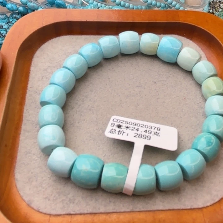 绿松石未镶嵌颈饰