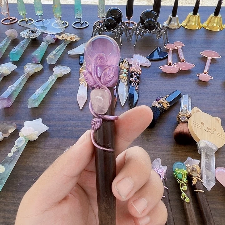 黄****未镶嵌珠宝半成品水晶水晶