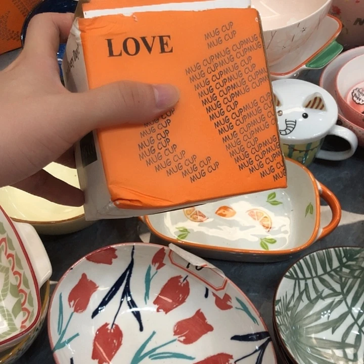 稻谷壳微瑕盘碗碟介意勿拍