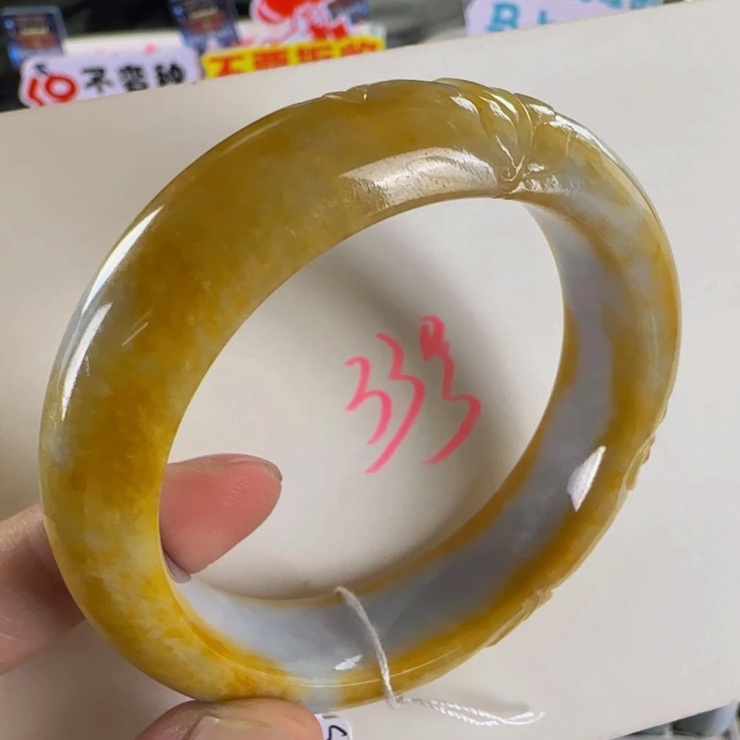 未镶嵌手镯翡翠老坑52.8