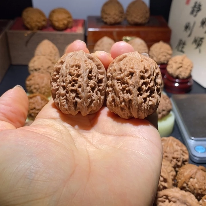 文玩核桃吊坠将军帮34+