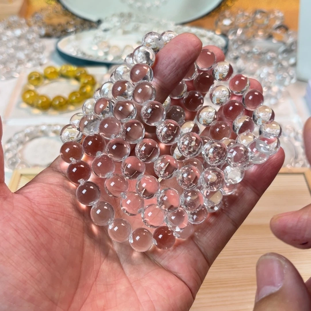 【闪购商品】无非金属10mm泡泡珠手串 送