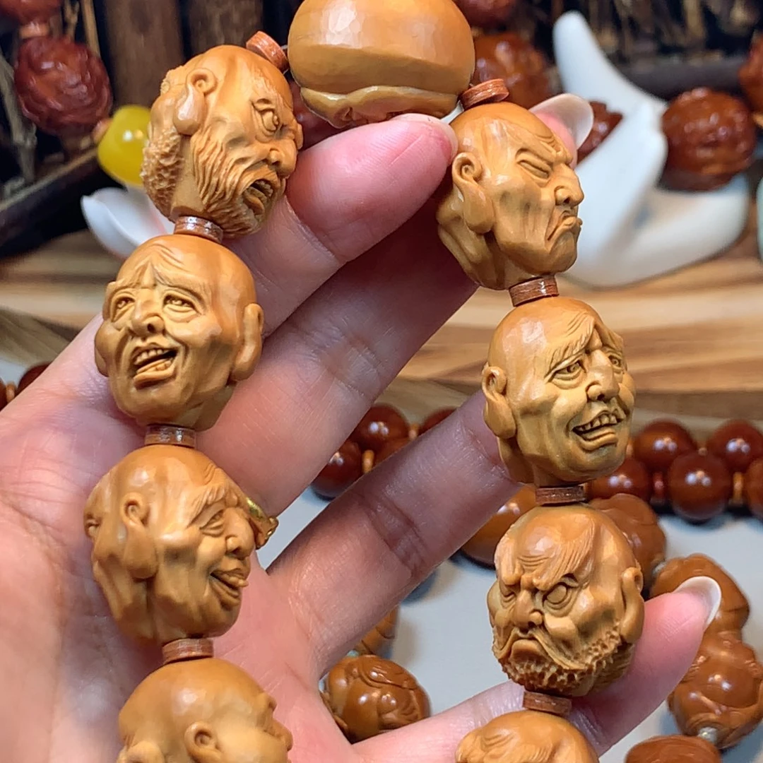 手串/手链橄榄核燕****界橄榄核钻石面罗汉
