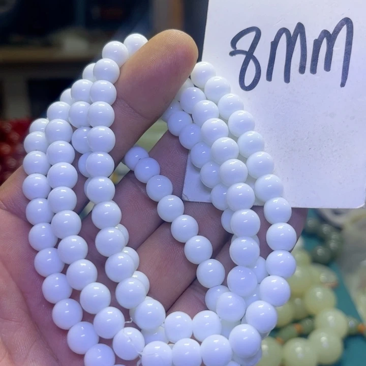 蛇纹石玉未镶嵌项链